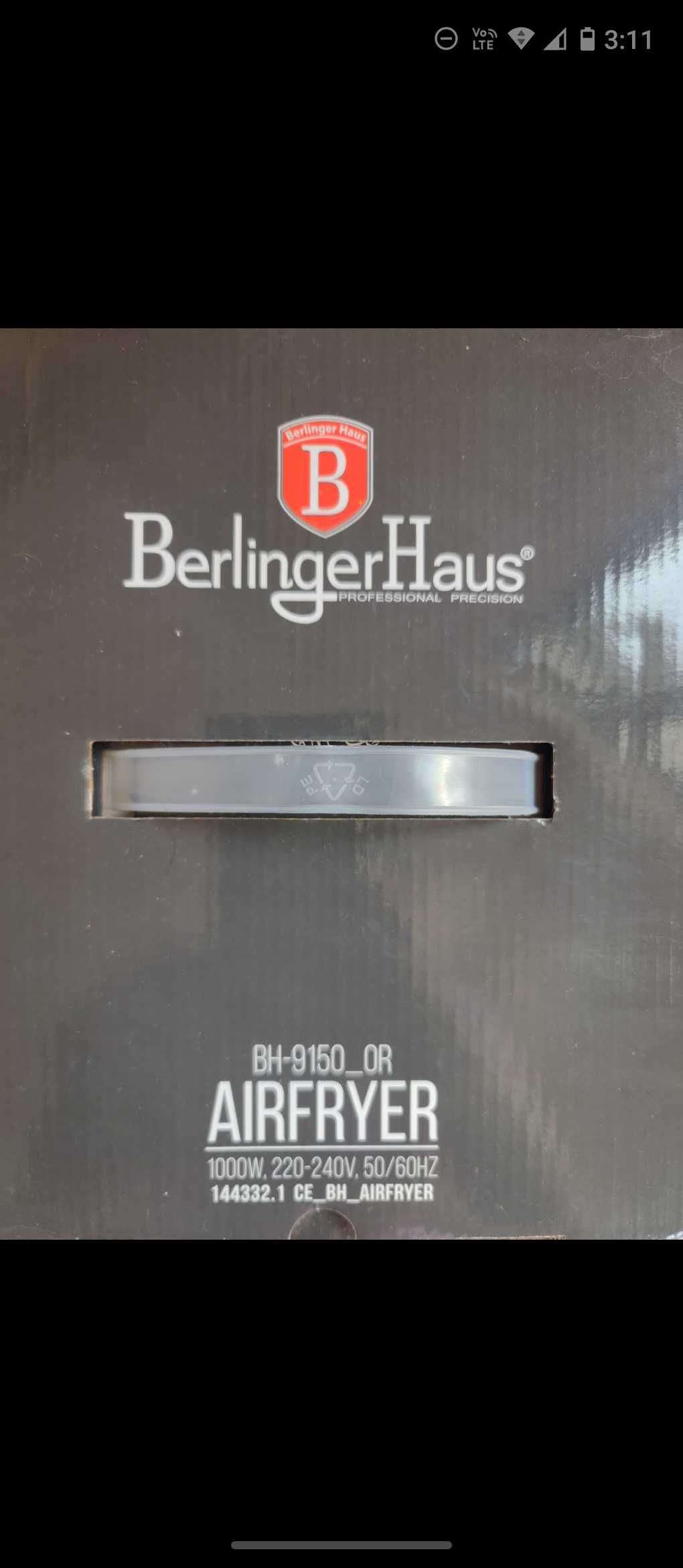 Air fryer Berlinguer house Nou