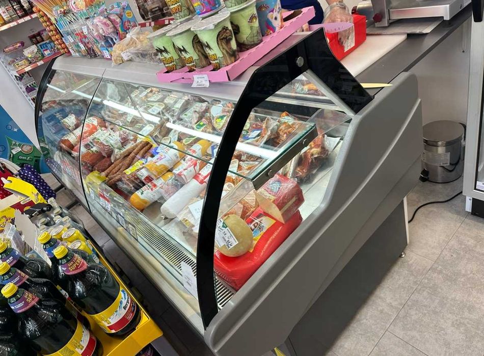 Vitrina Frigorifica Orizontala Italia / INTERIOR FULL INOX/ 200cm/ NOU