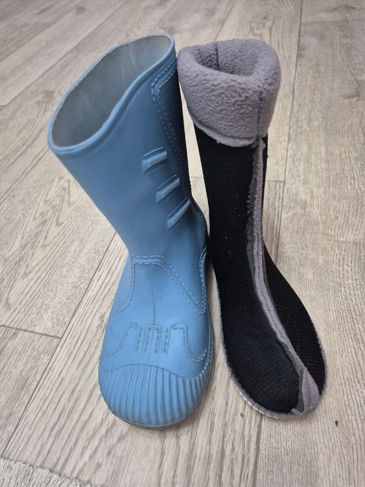 Детские резиновые сапоги