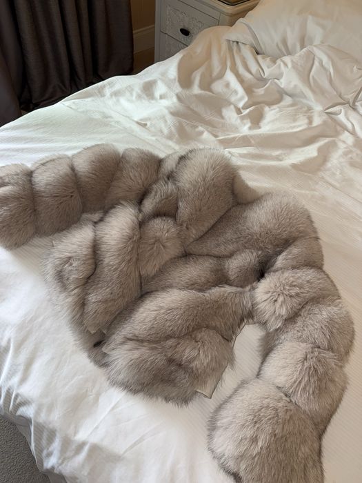 Vand blana naturala vulpe bej/crem