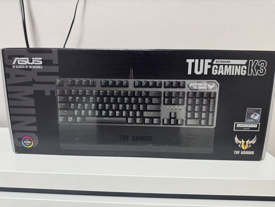 Новая Клавиатура механическая Asus TUF Gaming K3