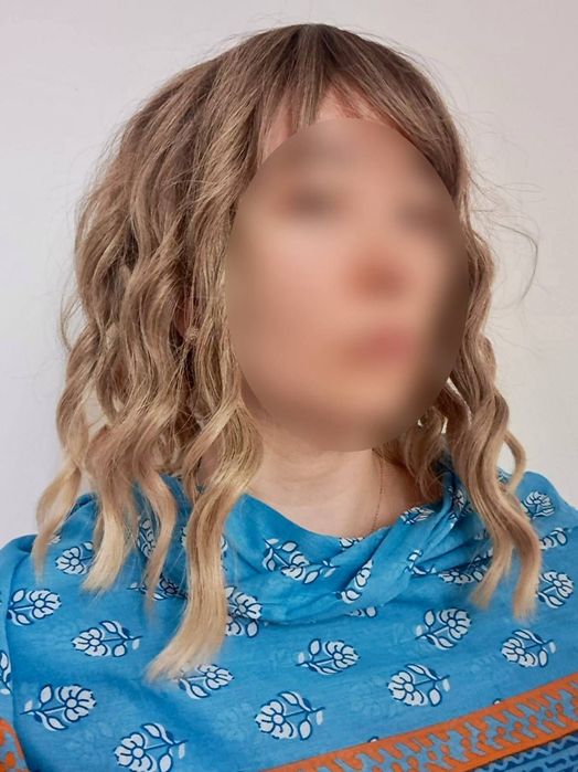 Парик женский из натуральных волос  новый