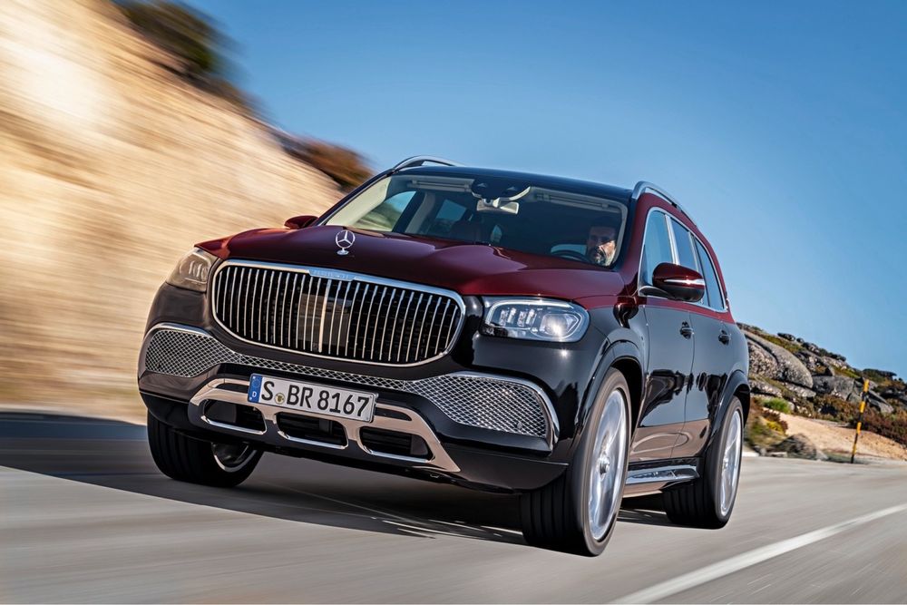 Решетка маска Mercedes GLS Maybach Design GLS X167 2020