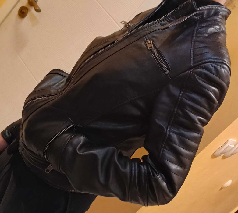 Кожено яке от естествена кожа Barneys originals