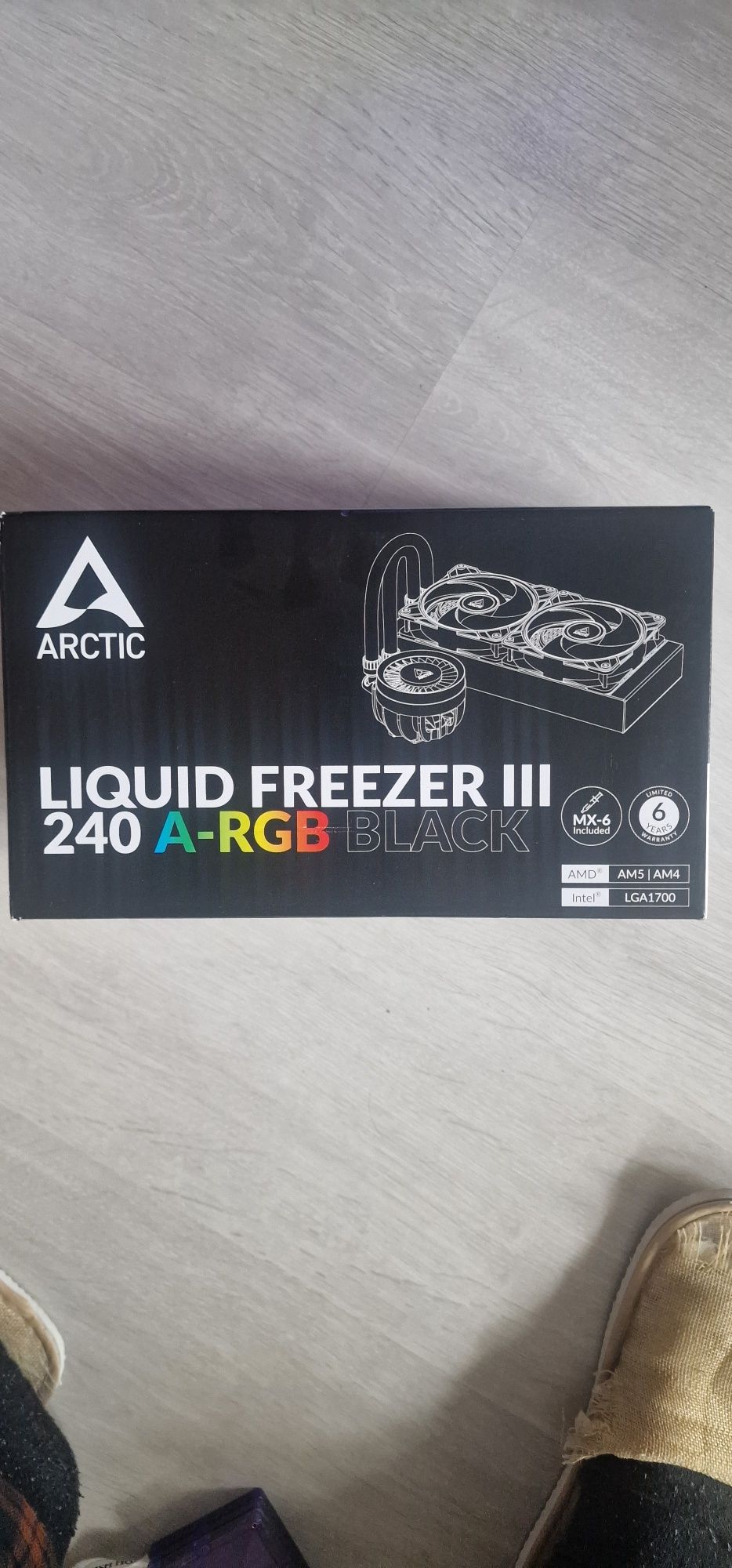 Cooler cpu arctic AC Liquid Freezer III 240 ARGB BLACK