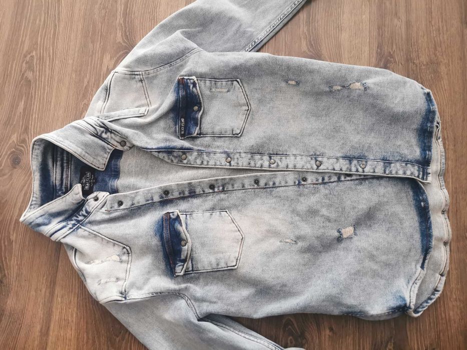 Jachetă/Cămașă Jeans Black ISLAND - nouă