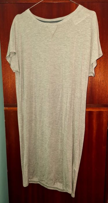 Rochie tricou lung, noua, oversize