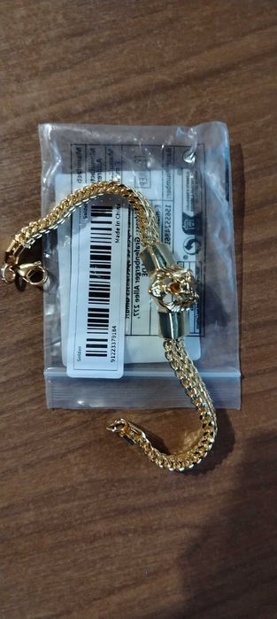 Гривна лъв от нераждаваема стомана