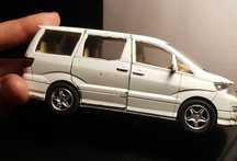 Модел на автомобил Toyota Alphard, Kinsmart, 1/38