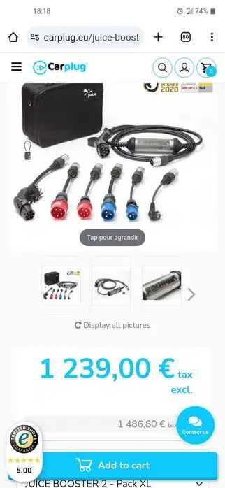 Juice booster 2, 22 kw