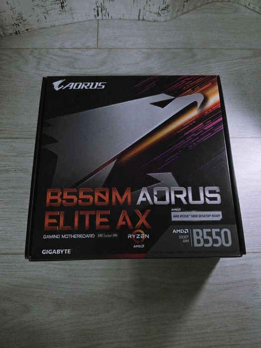 Placă de bază Gigabyte B550M ELITE AX – WiFi 6 (garantie 3 ani)