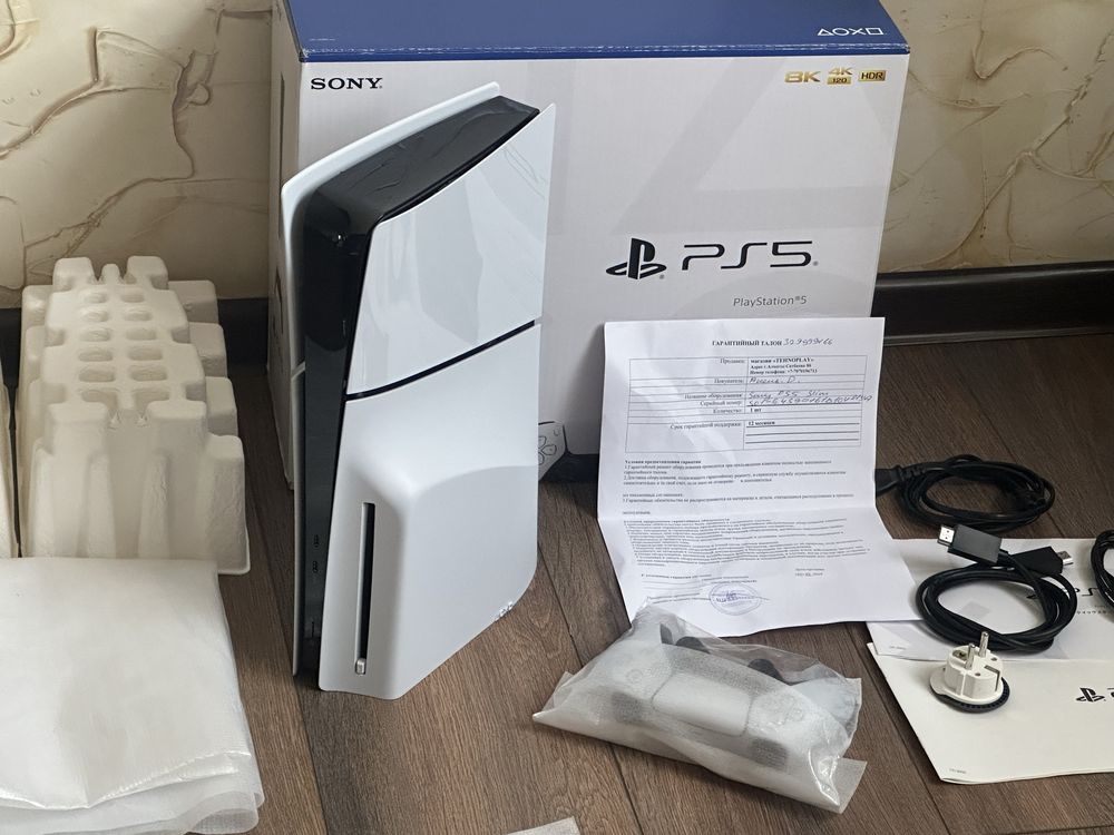 Playstation 5 Slim 1000GB/DualSense/игра/пс 5 ps 5 гарантия чек есть