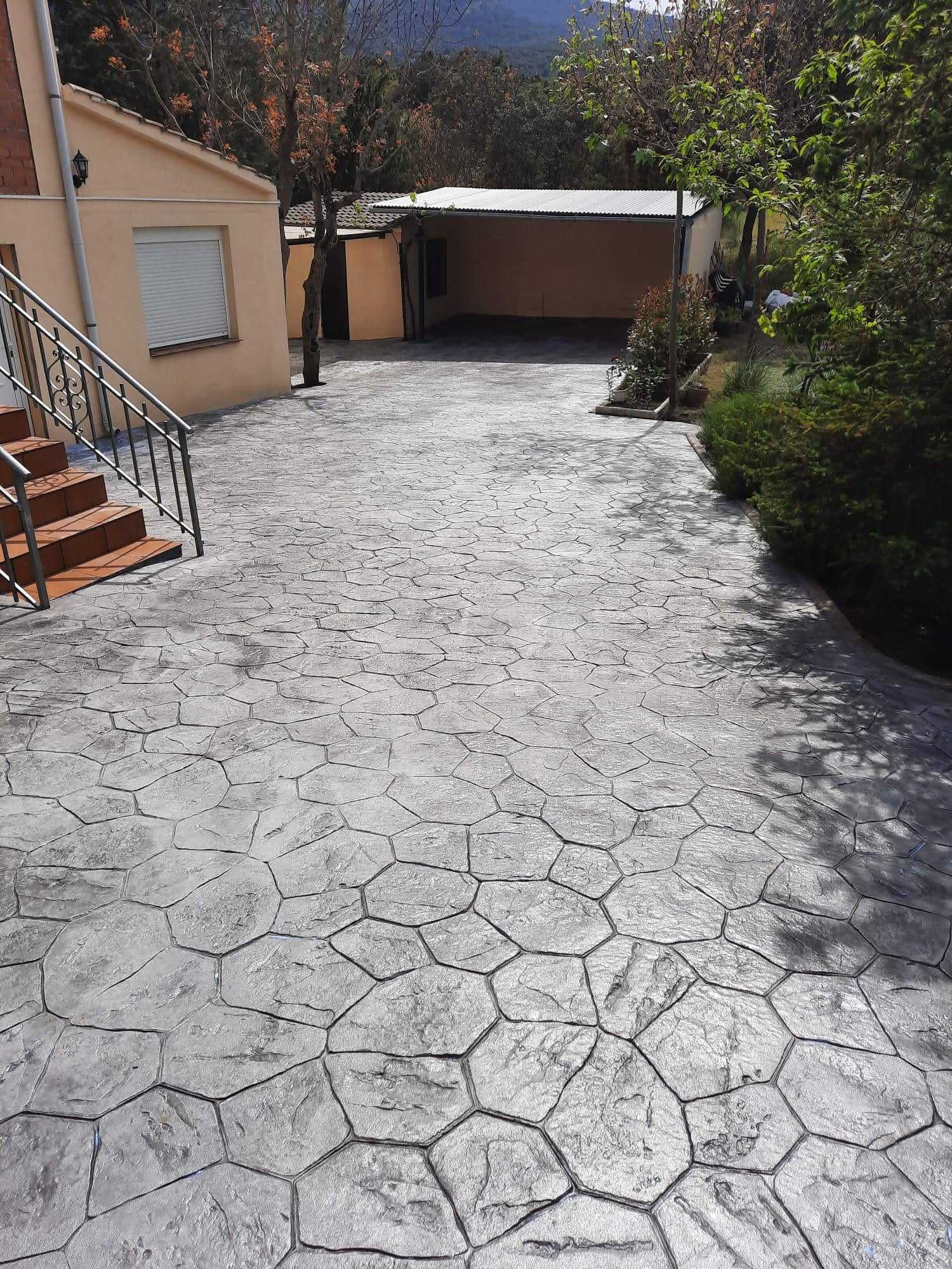 Beton amprentat si elicopterizat