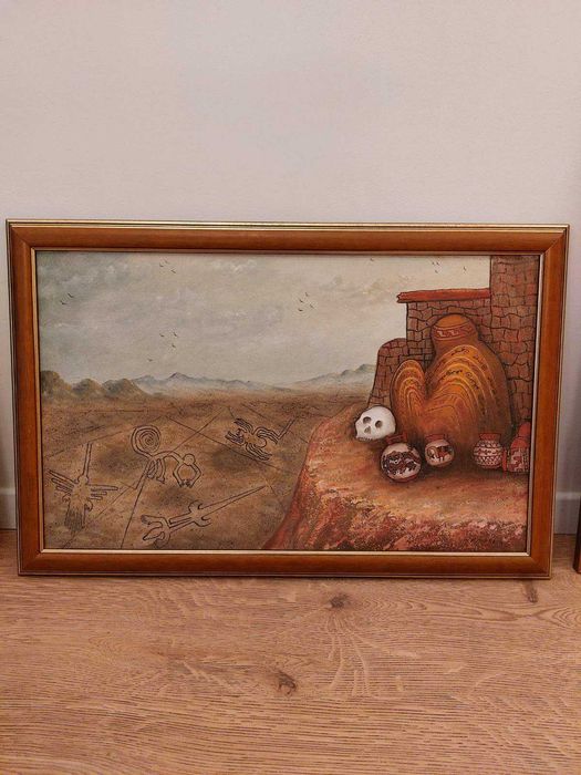 Картина от Перу в рамка Платото Наска Перу, оригинал