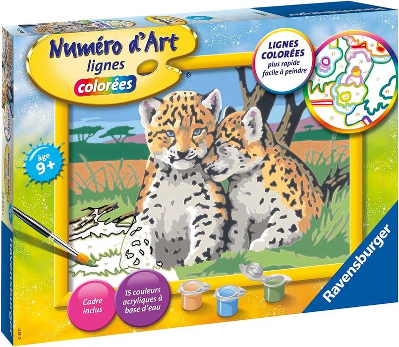 ЧИСТО НОВ комплект за рисуването по номера. Ravensburger