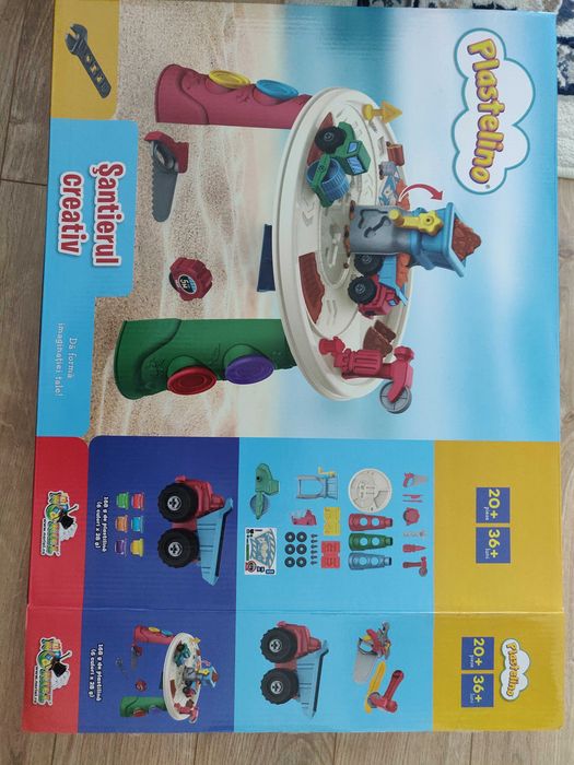 Masa plastilina- șantierul creativ