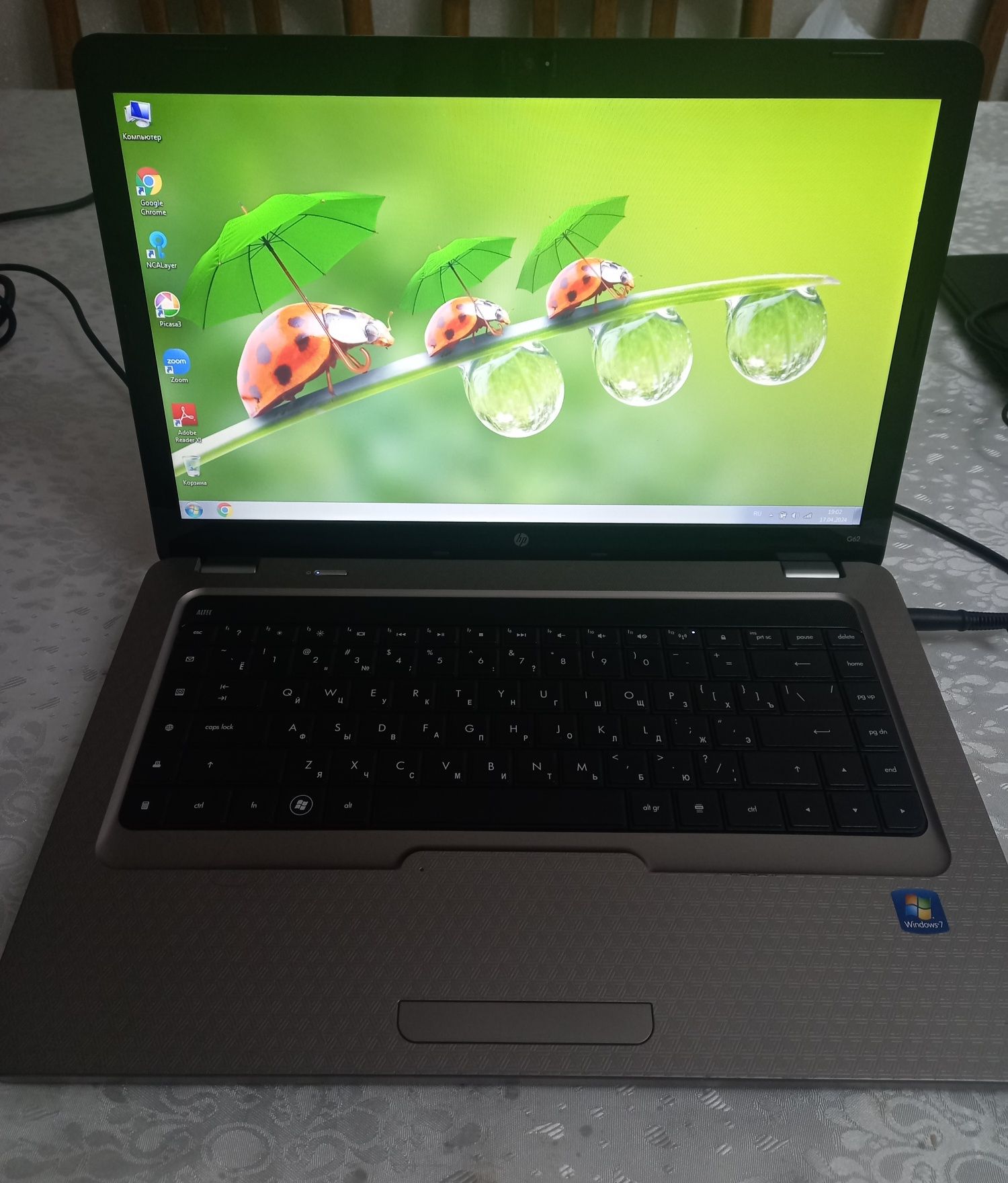 Ноутбук HP G62 в идеальном состоянии