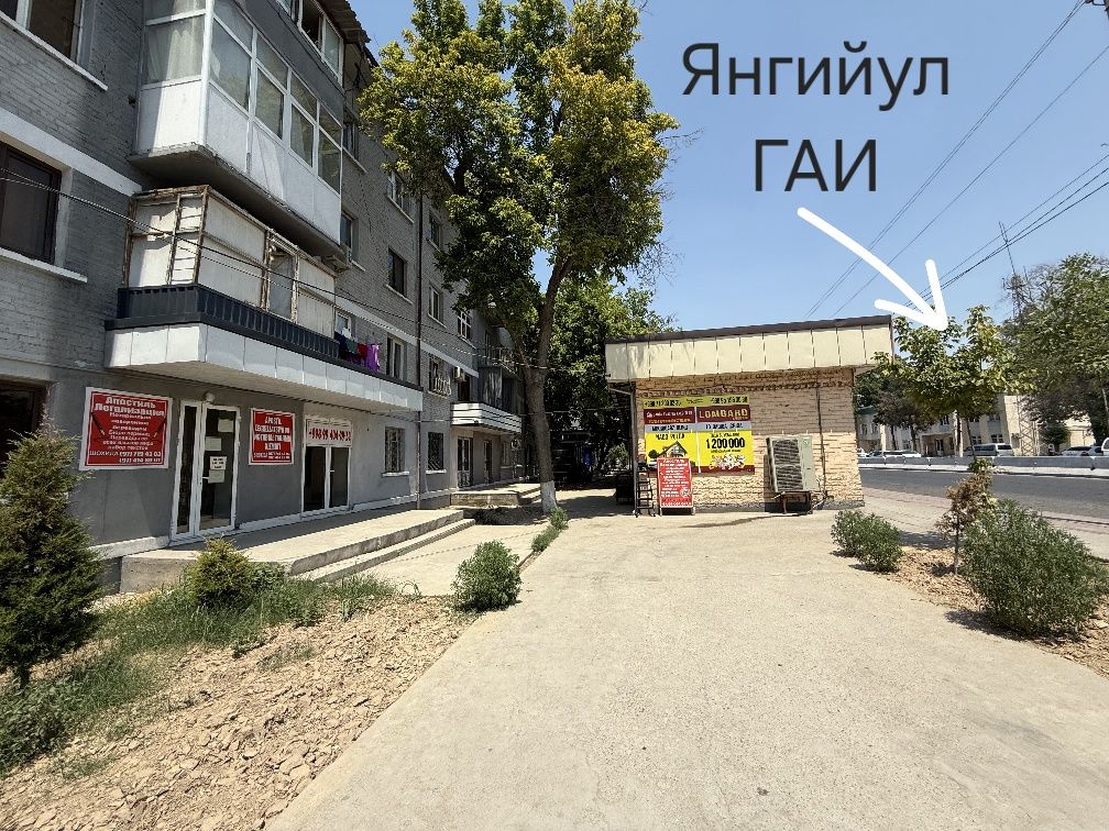 Магазин ёки под офис учун зор жой сотилади.