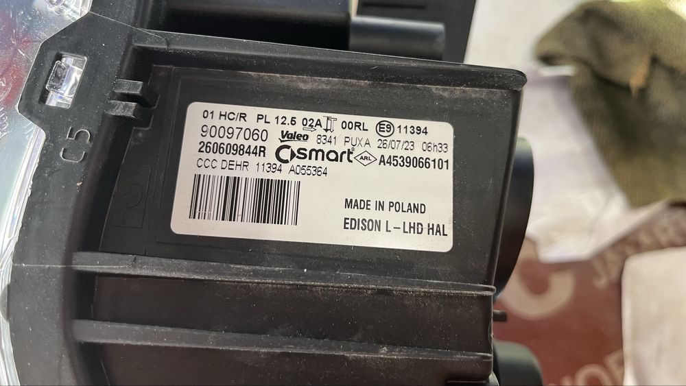 Ляв и десен фар Smart Forfour 2 (2014-2021)