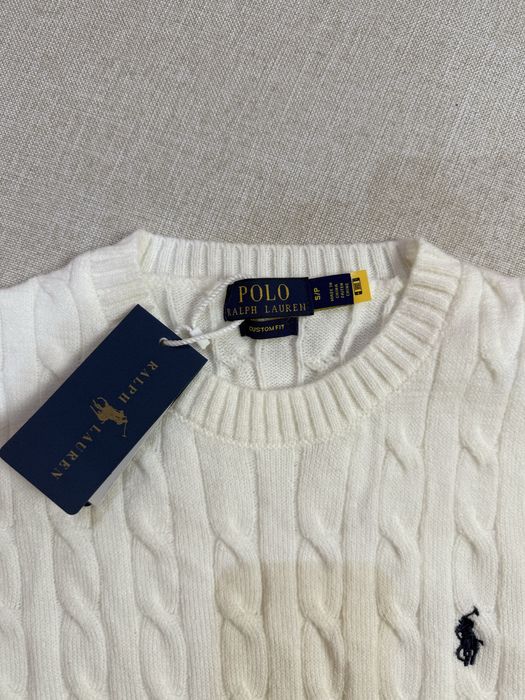 Pulover Polo Ralph Lauren - alb, marimea S