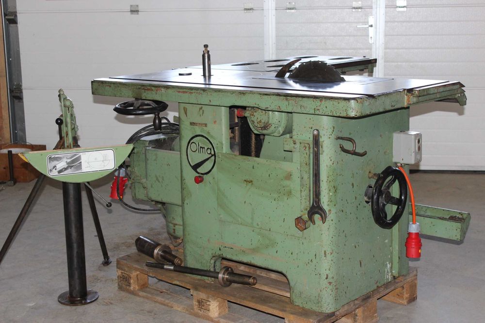 circular industrial cu freza