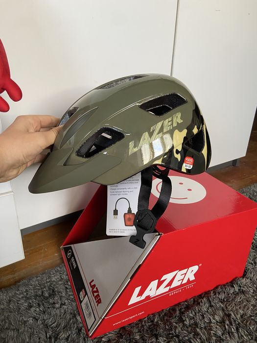 Каска Lazer Gekko чисто нова 50-56см