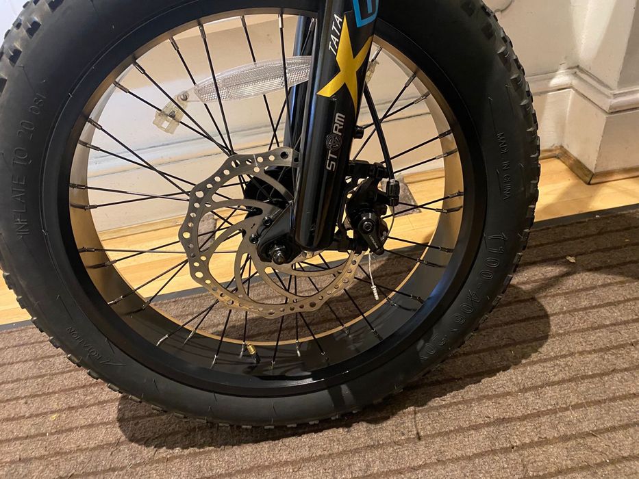 Bicicleta electrica pliabila hidoes