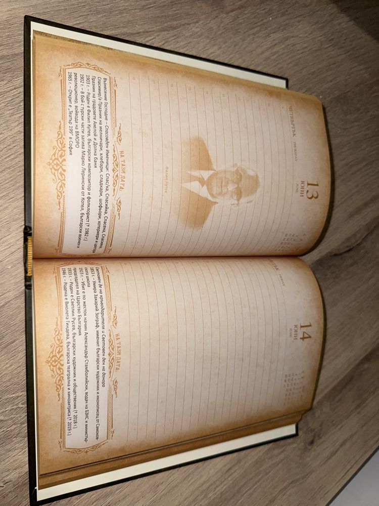 Оригинален български дневник “Войводите на България”