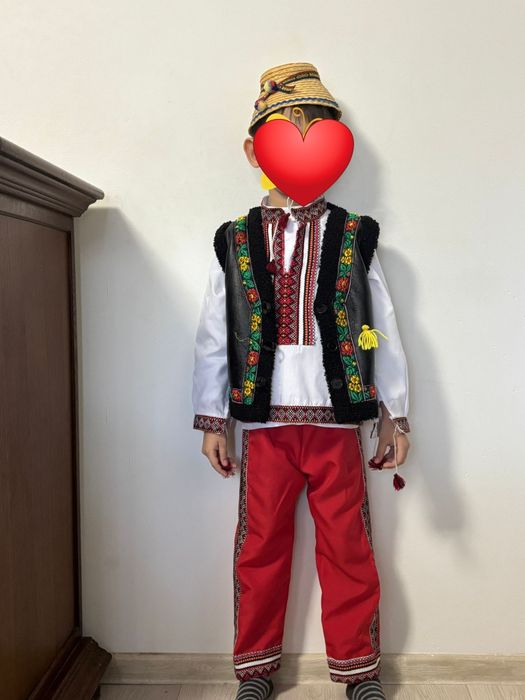 Costum național copii 4-6ani