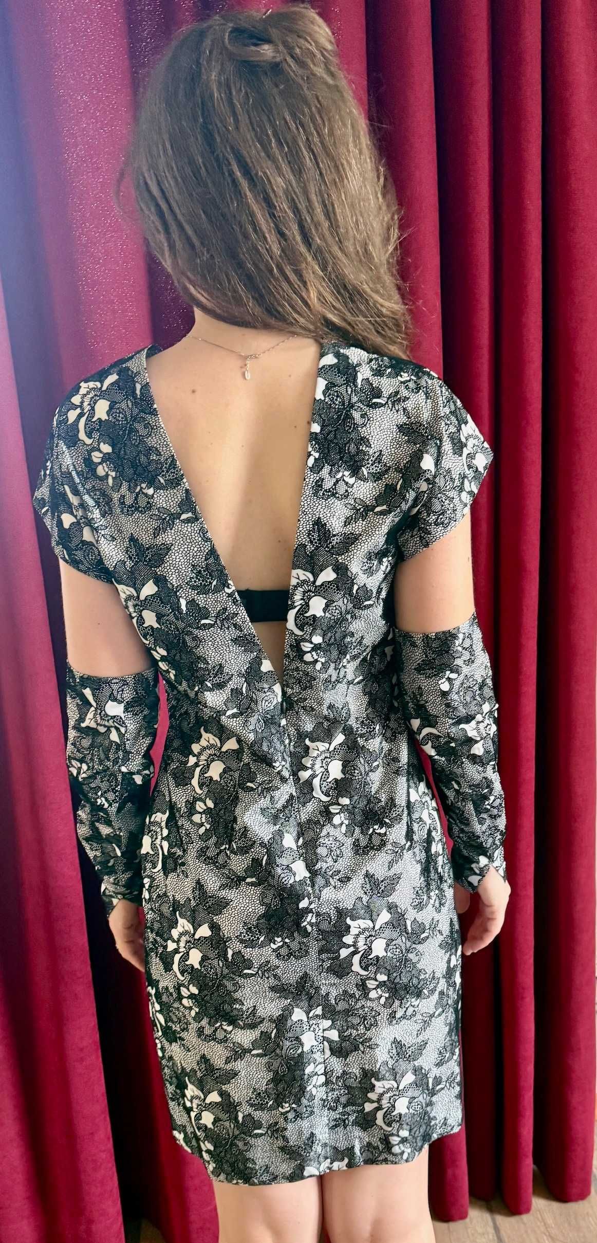 rochie ocazie matase catifea