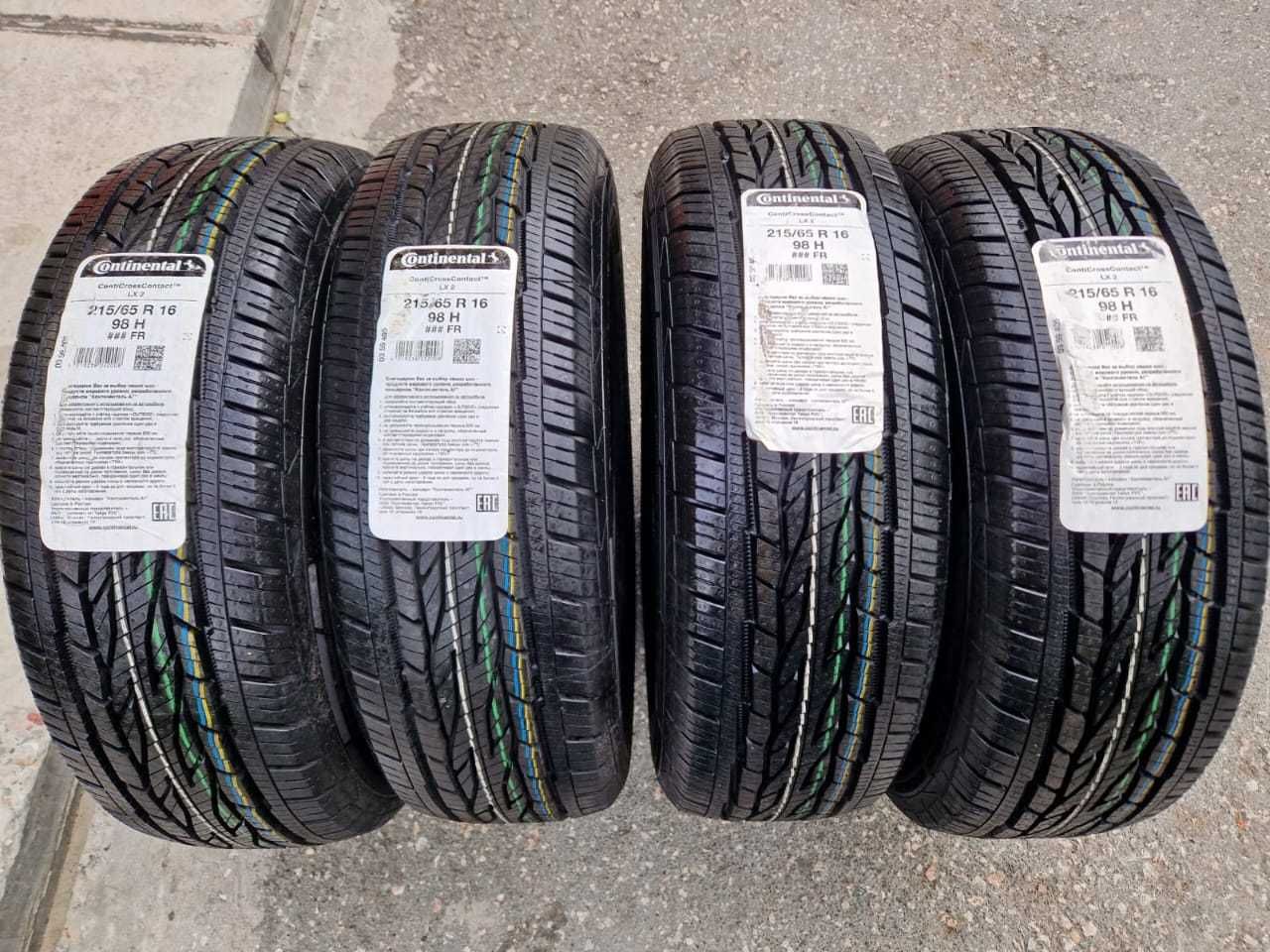 Летние Continental ContiCrossContact LX2 215/65 R16 98H FR