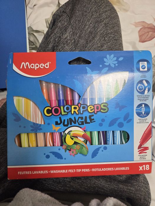 Фломастеры Maped, фирменные!