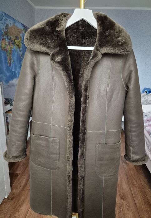Двусторонняя шуба/дуюленка от Massimo Dutti