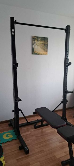 Vand Suport bodybuilding Rack 500 pliabil / retractabil - aproape nou!
