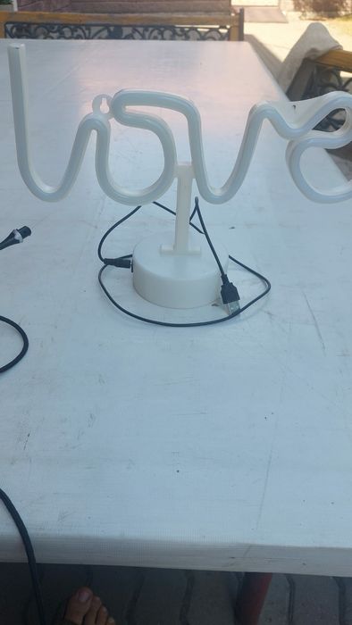 Подсветка love ночник светильник