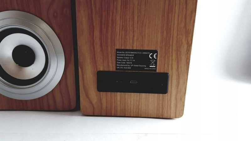 Комплект BLUETOOTH високоговорители - дървени