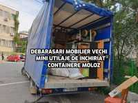 Debarasari mobila mutari Transport marfa moloz gunoi containere moluz