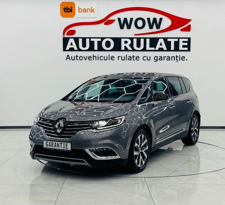 Renault Espace 2015 1.6D E6 7 Locuri Garantie 12 Luni Rate Avans 0 Doar Cu Buletinul