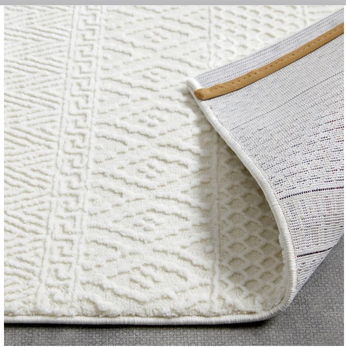 Covor țesut SIGN 80x150cm crem