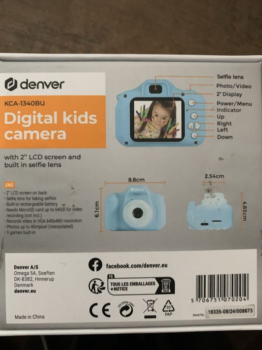 Детски фотоапарат-нов