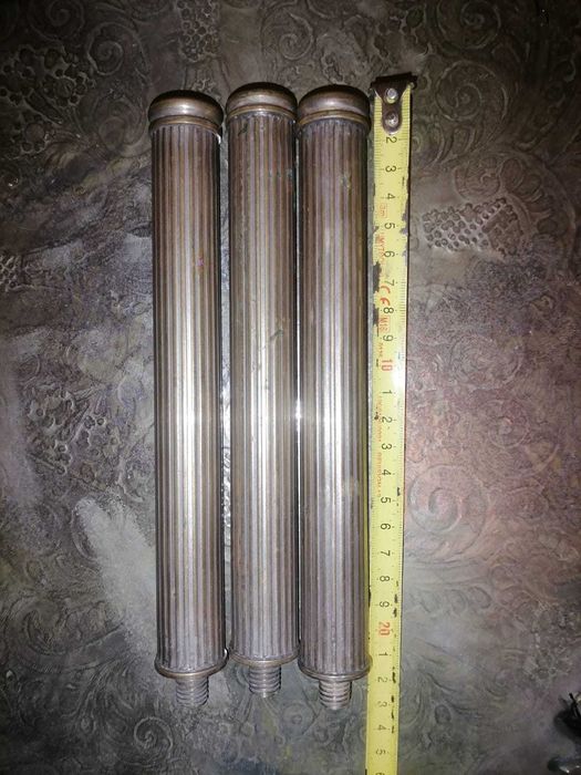 Tava alpaca argintat 87 x 60 x 23 cm gravata manual in Maroc anii '80