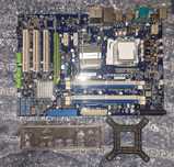 Материнская плата FAXCONN P-43AL 775 сокет, 4 планки DDR2