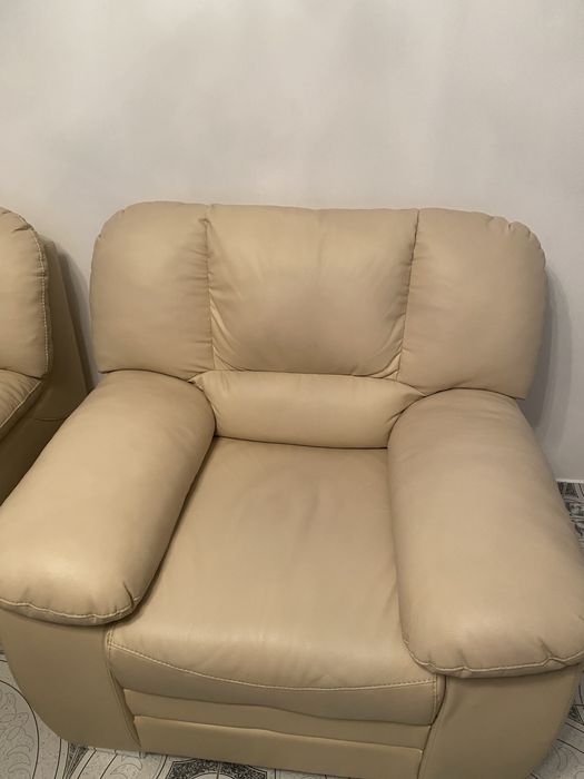 Fotoliu Canapea crem