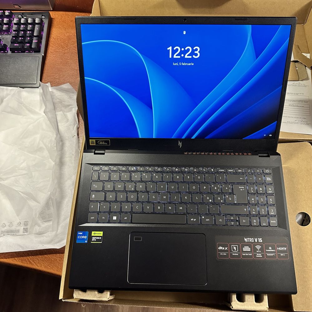 laptop Gaming Acer Nitro 5 2023 - rtx 4050