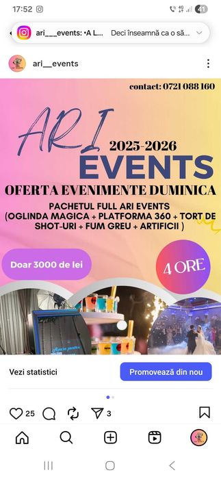 Oglinda magica ,platforma 360° , tort shot-uri