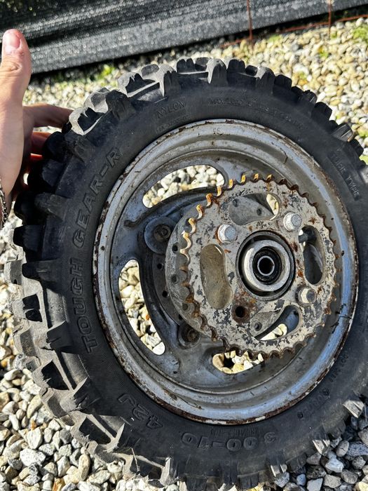 Vand roata tubeless motocross pe 10inch