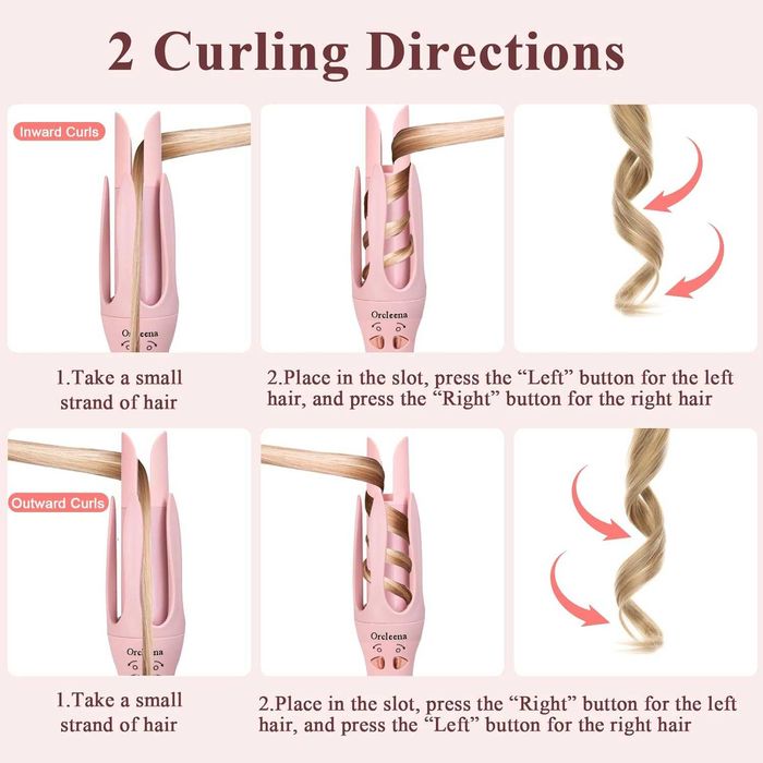 Ondulator automat din ceramică cu 5 temperaturi