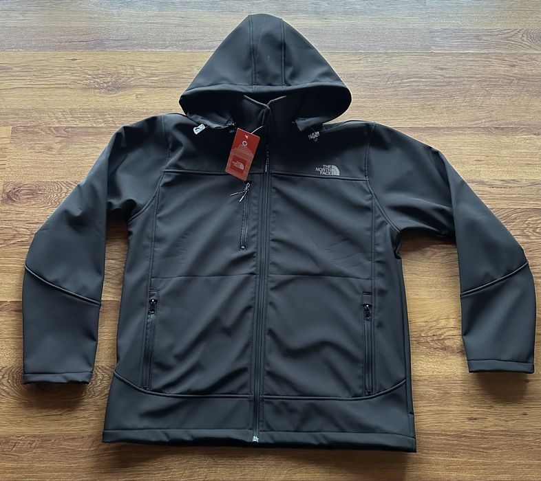 Мъжко,черно НЕПРОМОКАЕМО яке The North Face с топла подплата