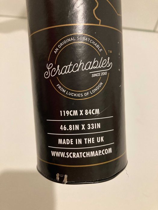 Harta lumii razuibila XL Deluxe Edition