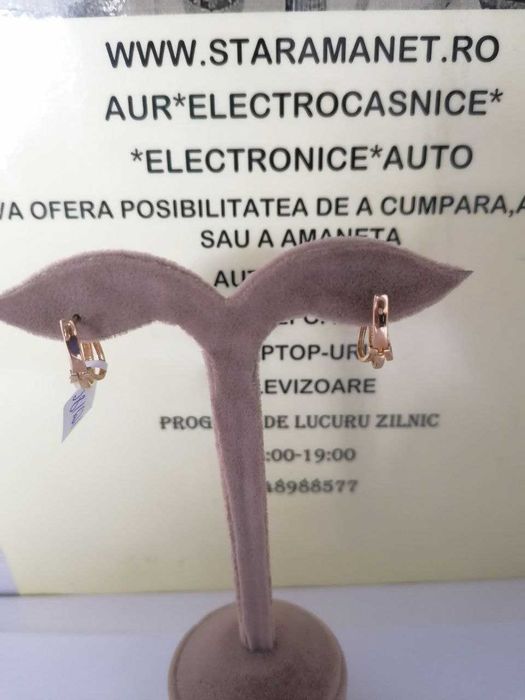 cercei aur 14k (m2) star amanet